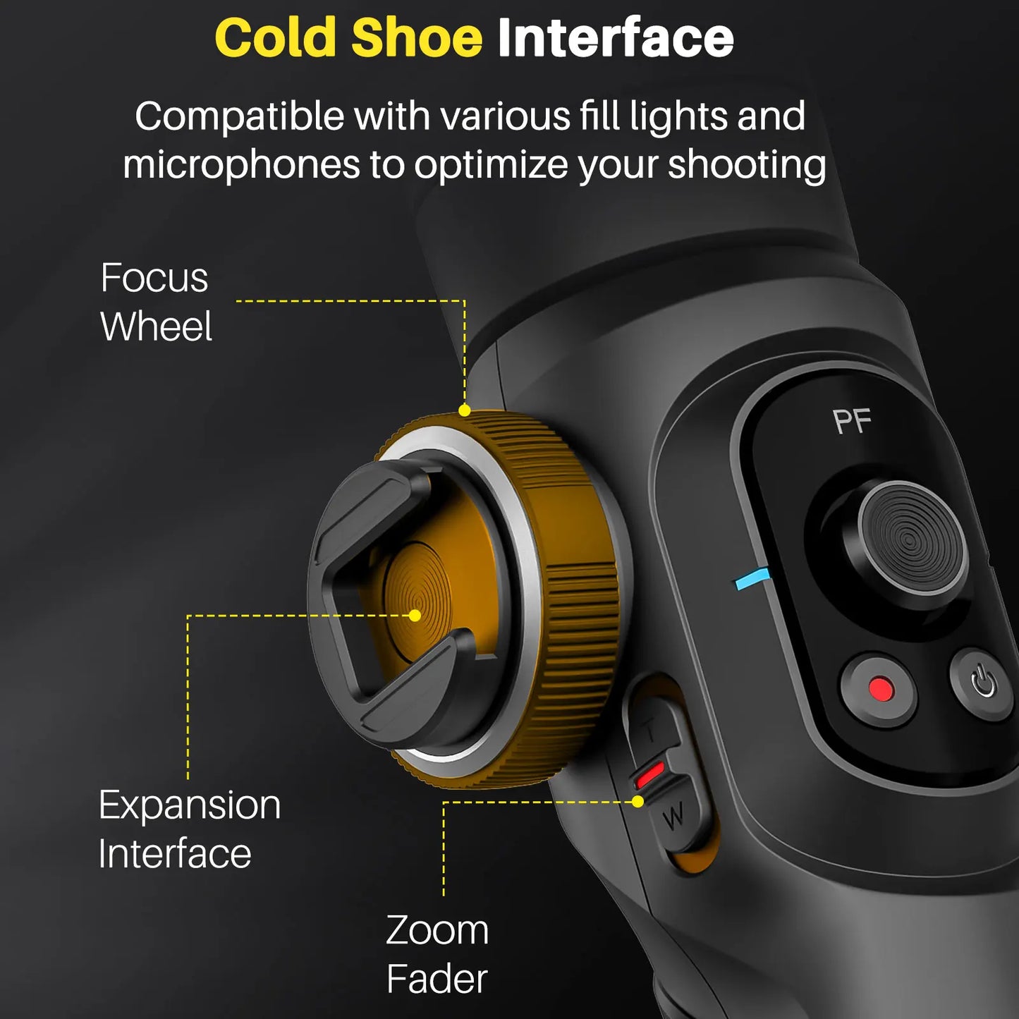 SMART S2 Gimbal Stabilizer for Smartphone Professional Industry-Standard 3-Axis Phone Gimbal with Extendable Rod