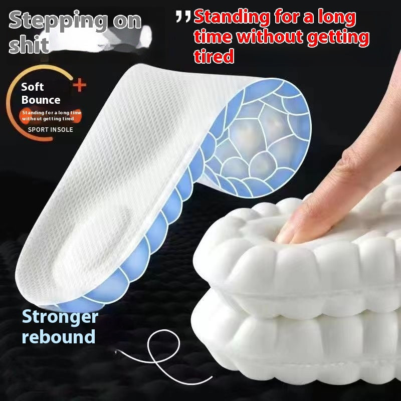 Anti Odor Sweat Absorbing Breathable High Elasticity Insole