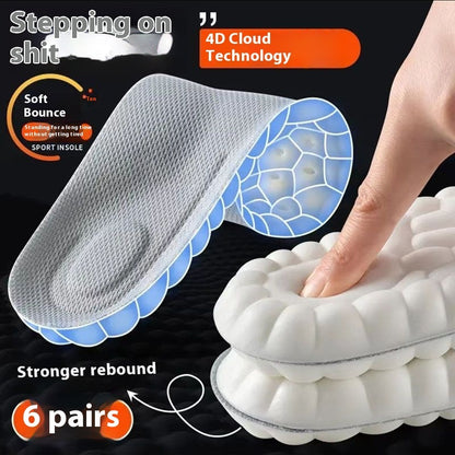 Anti Odor Sweat Absorbing Breathable High Elasticity Insole